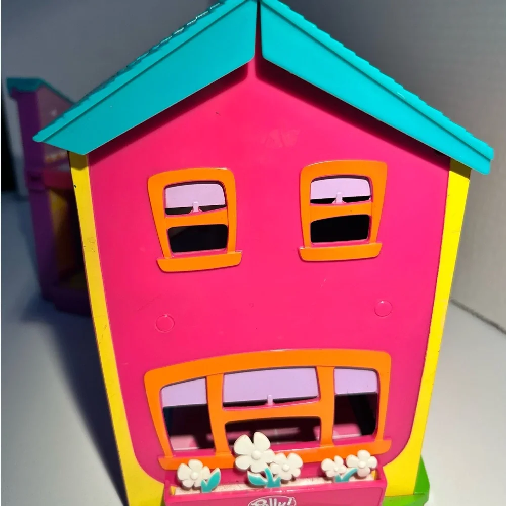 Polly Pocket Magnetic Doll House Elevator Mattel 2002 House Only - Picture 10 of 10
